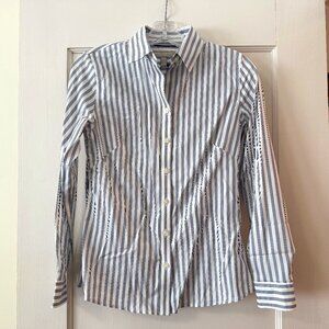 Banana Republic | Striped Non-Iron Fitted Shirt